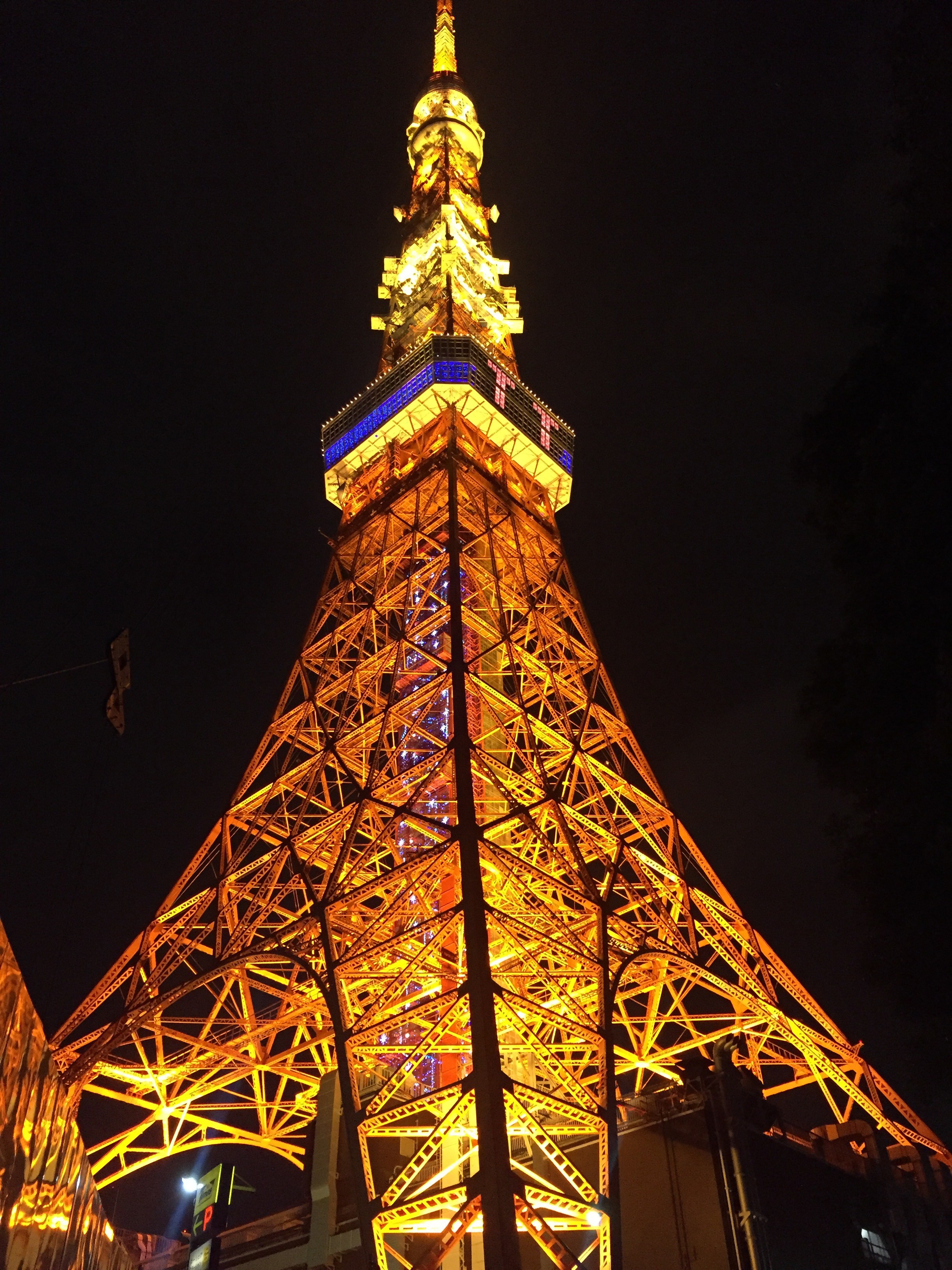 Night Style Of Tokyo Tower Soshis Tokyo Bike Tour